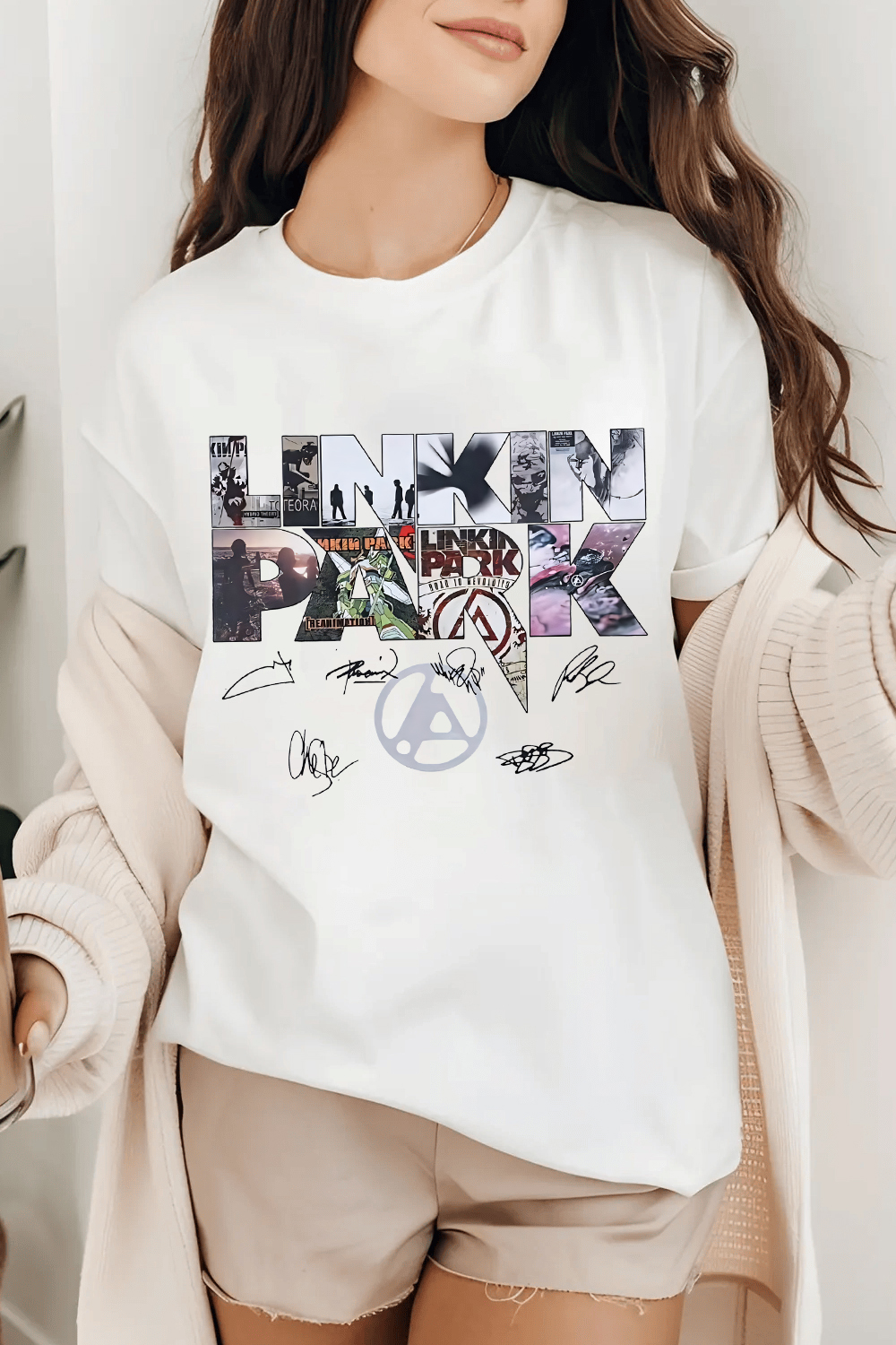 linkin Album Tee For Women