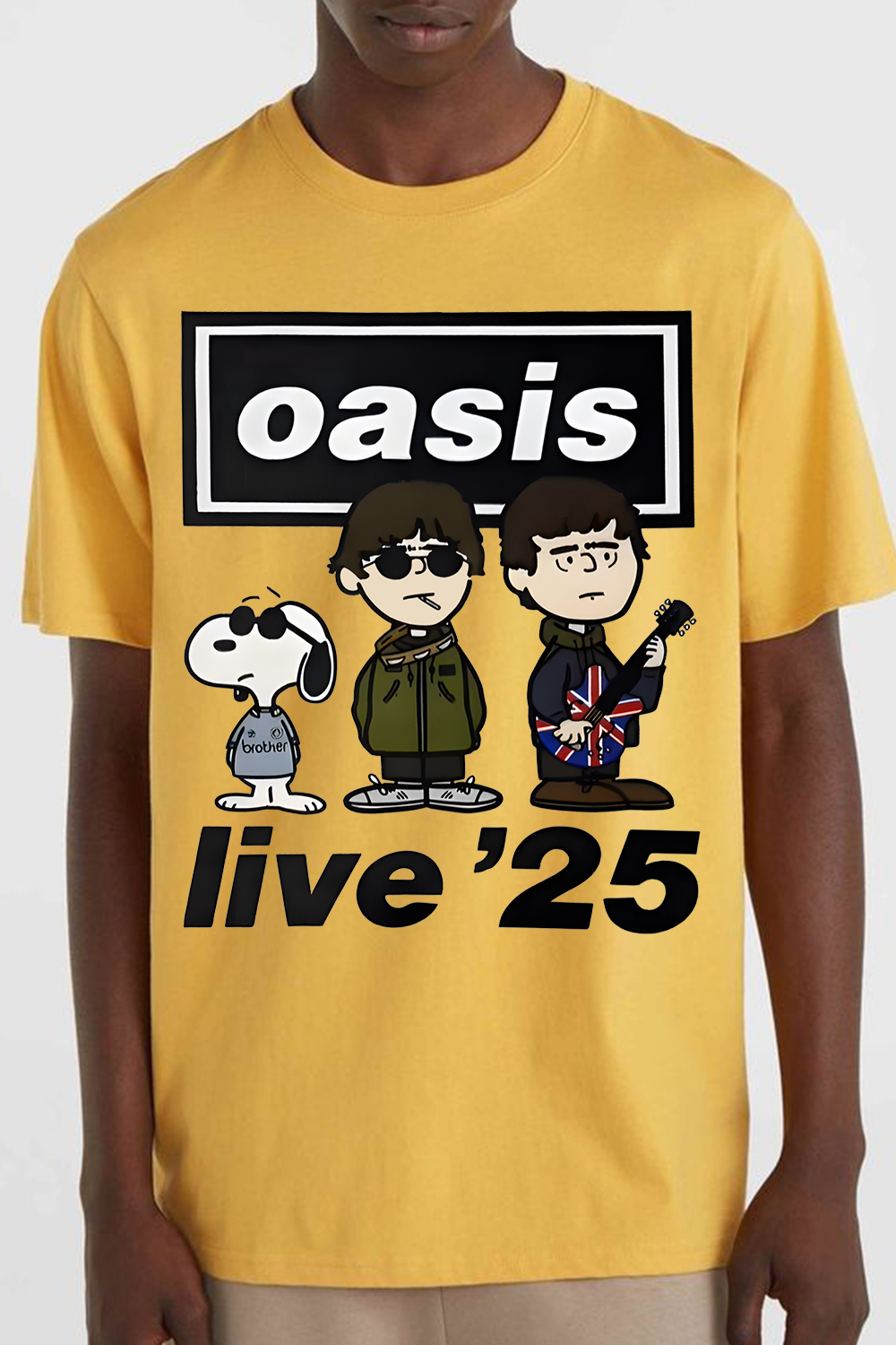 Snoopy x oasis tee