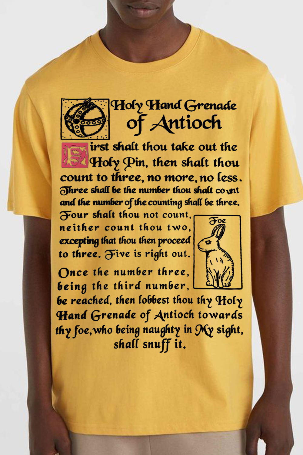 1 2 … 5 🤣 Montypython Tee