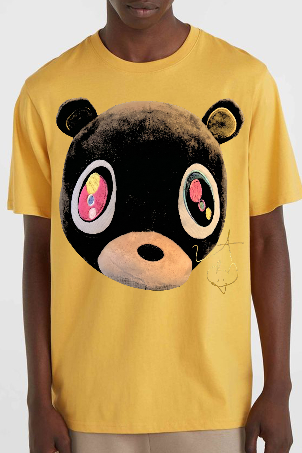 Kanye Graduation Bear Face T-Shirt