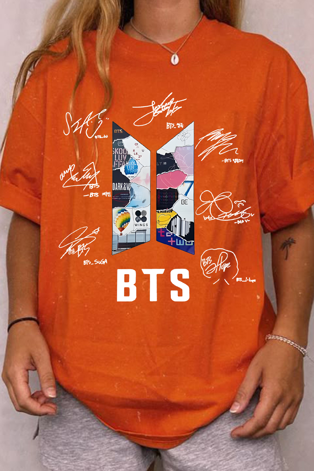 Happy 12th Anniversary BTS Short-sleeved T-shirt