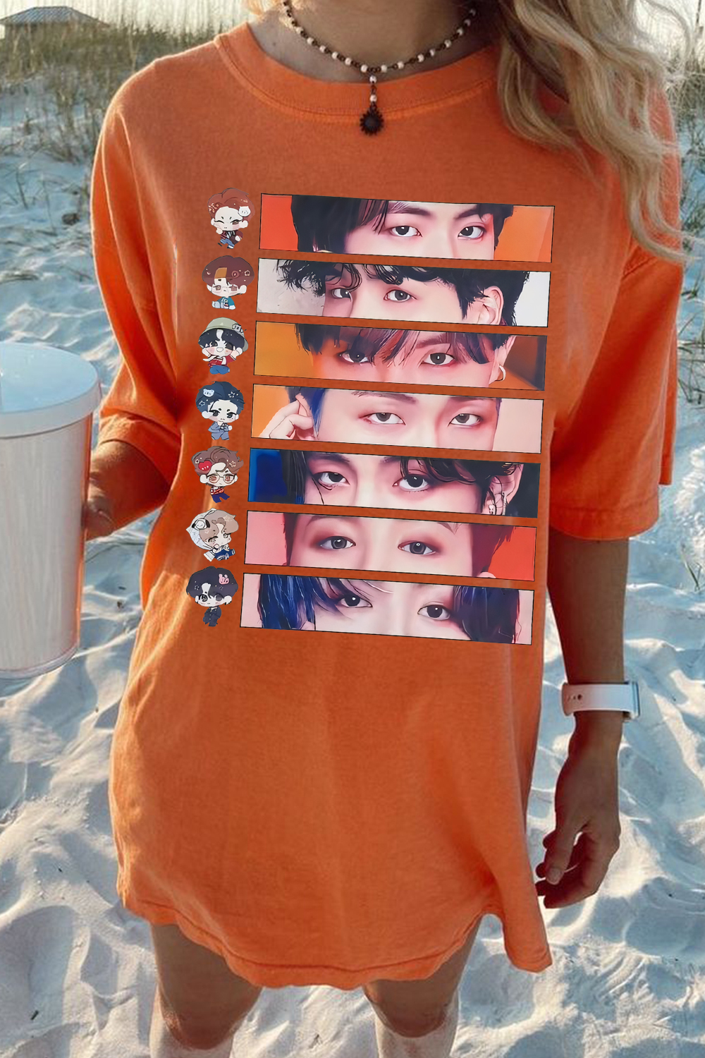 BTS  short sleeve t-shirt