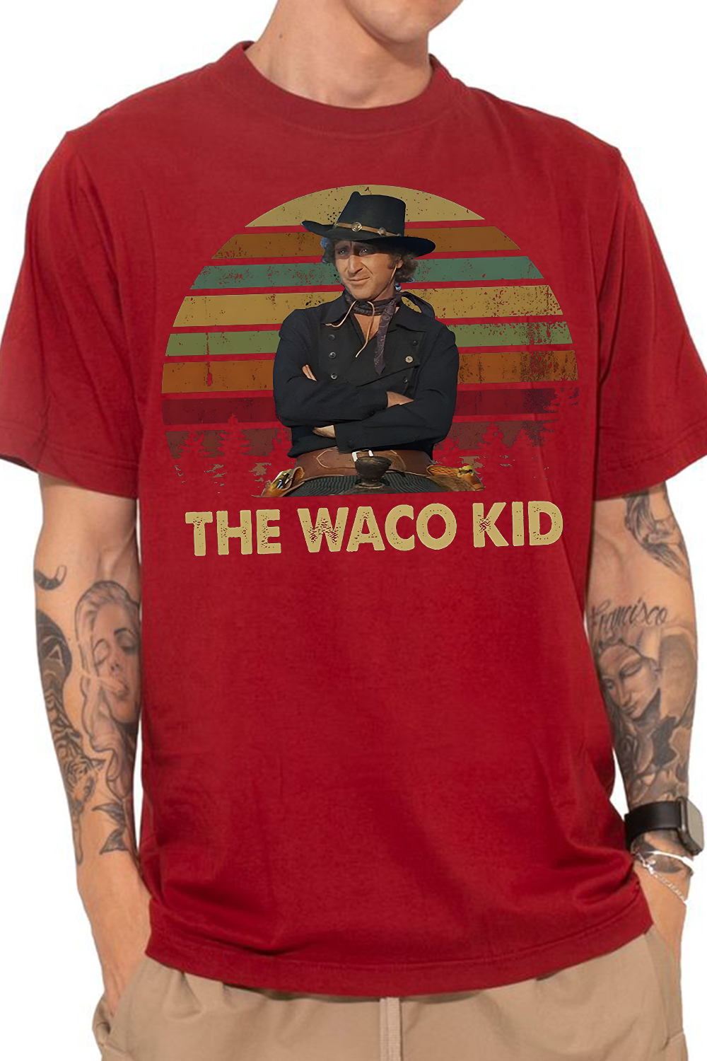 Blazing Saddles The Waco Kid Vintage T-Shirt
