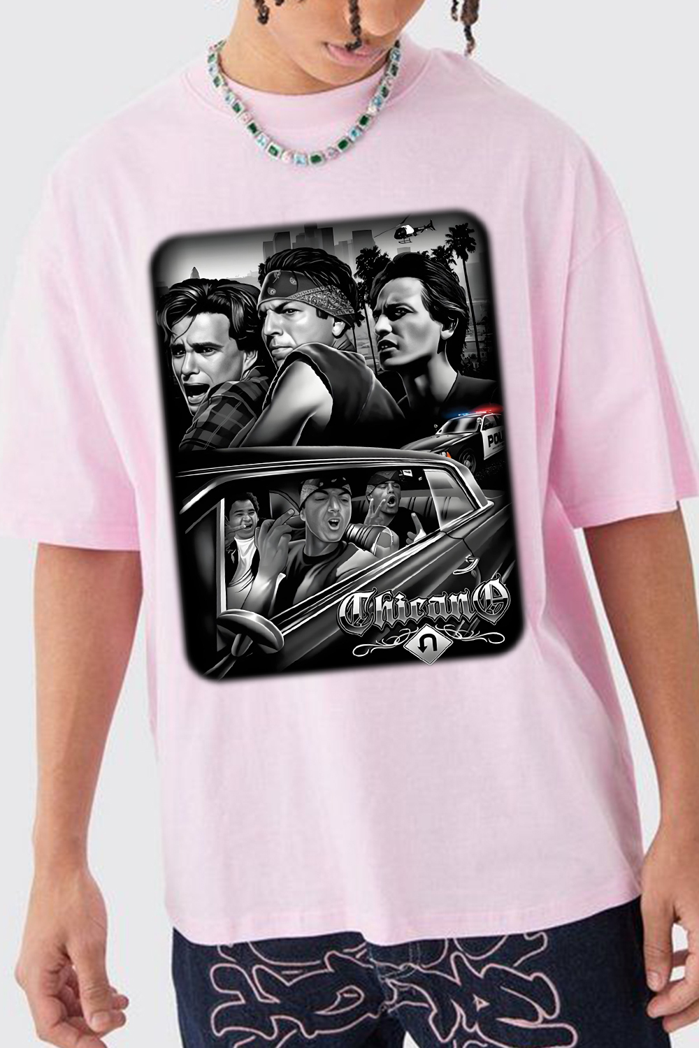 Chicano U Turn T Shirt