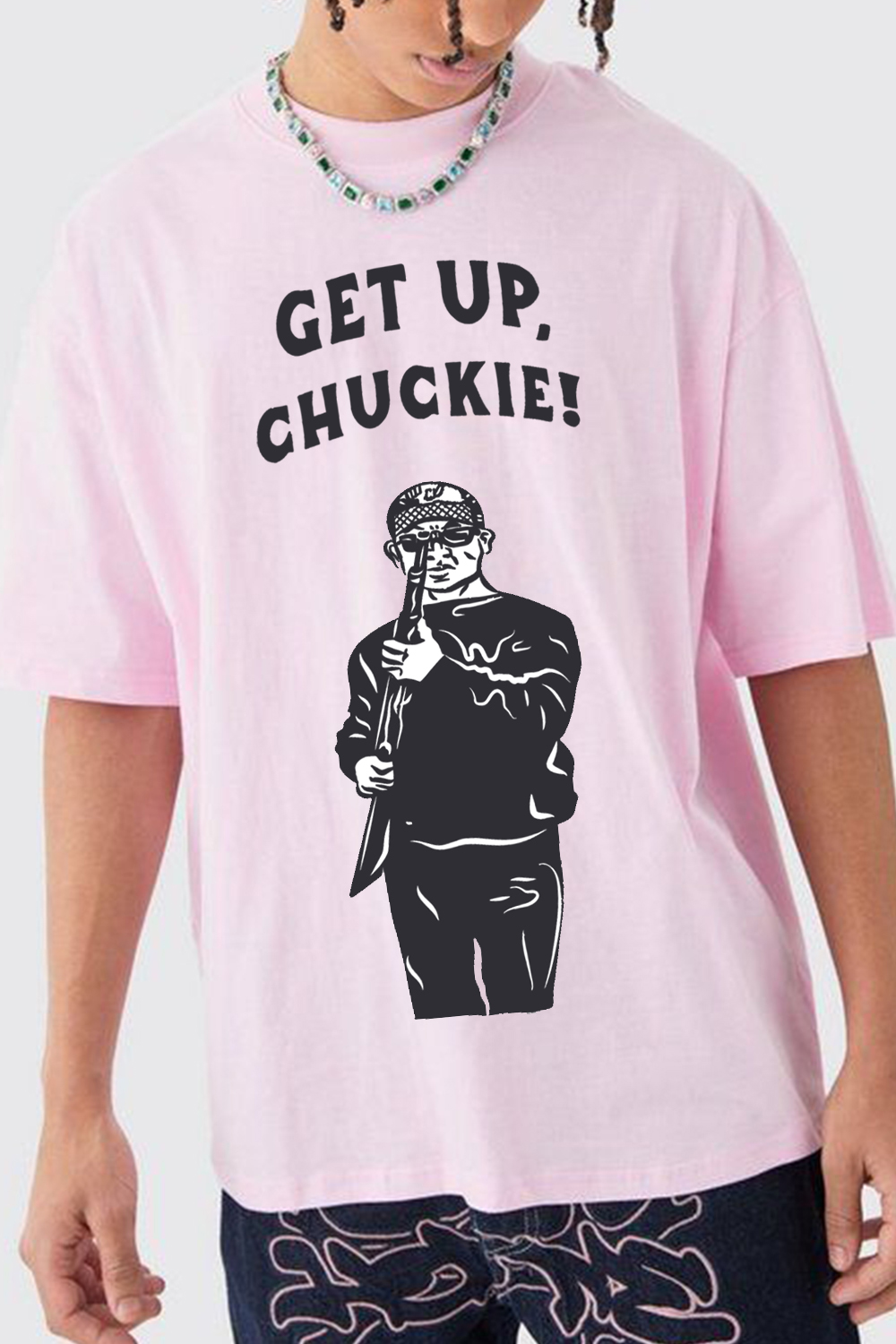 Get up Chucky!! T-shirt