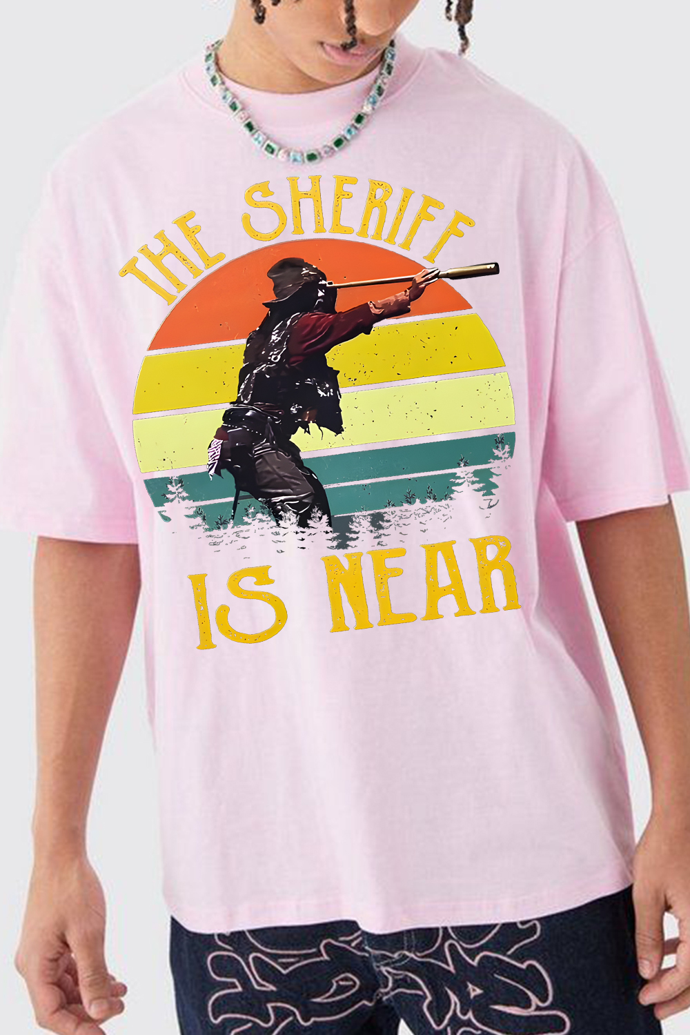 The Sheriff is near  blazingsaddles tee