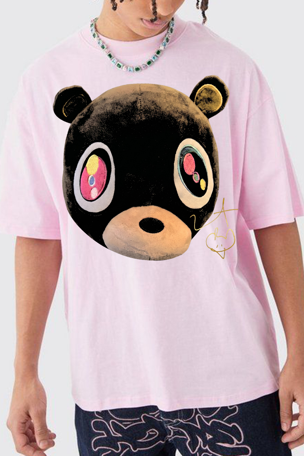 Kanye Graduation Bear Face T-Shirt