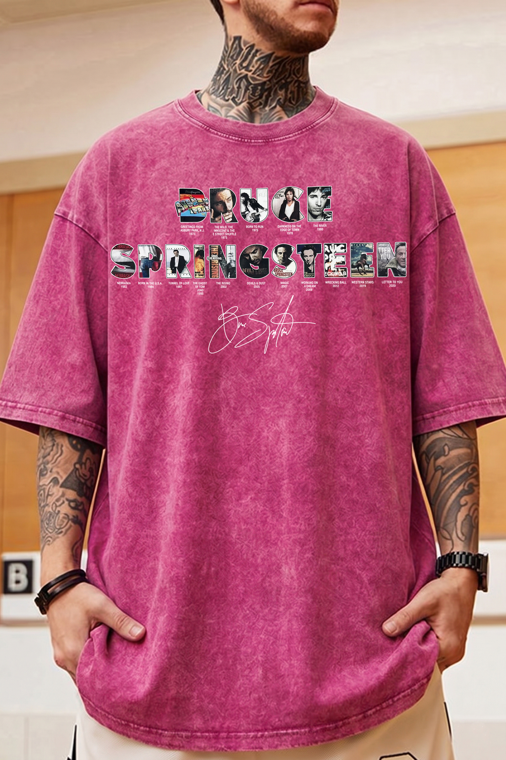 Bruce Springsteen Washed Cotton Shirt