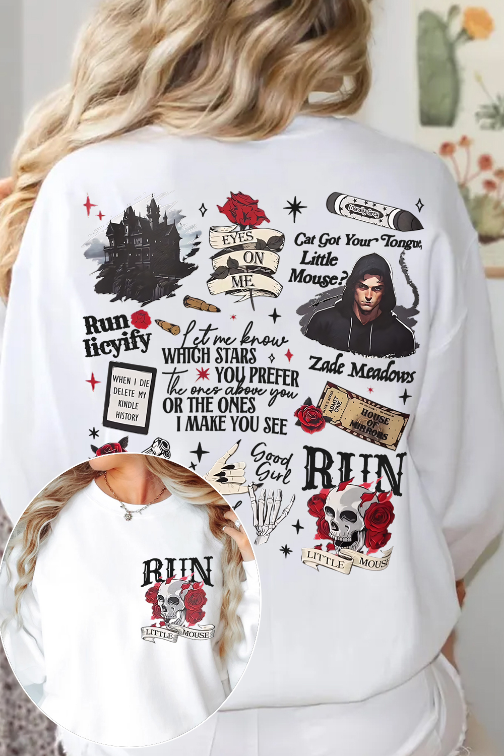 darkromance women's sweatshirt