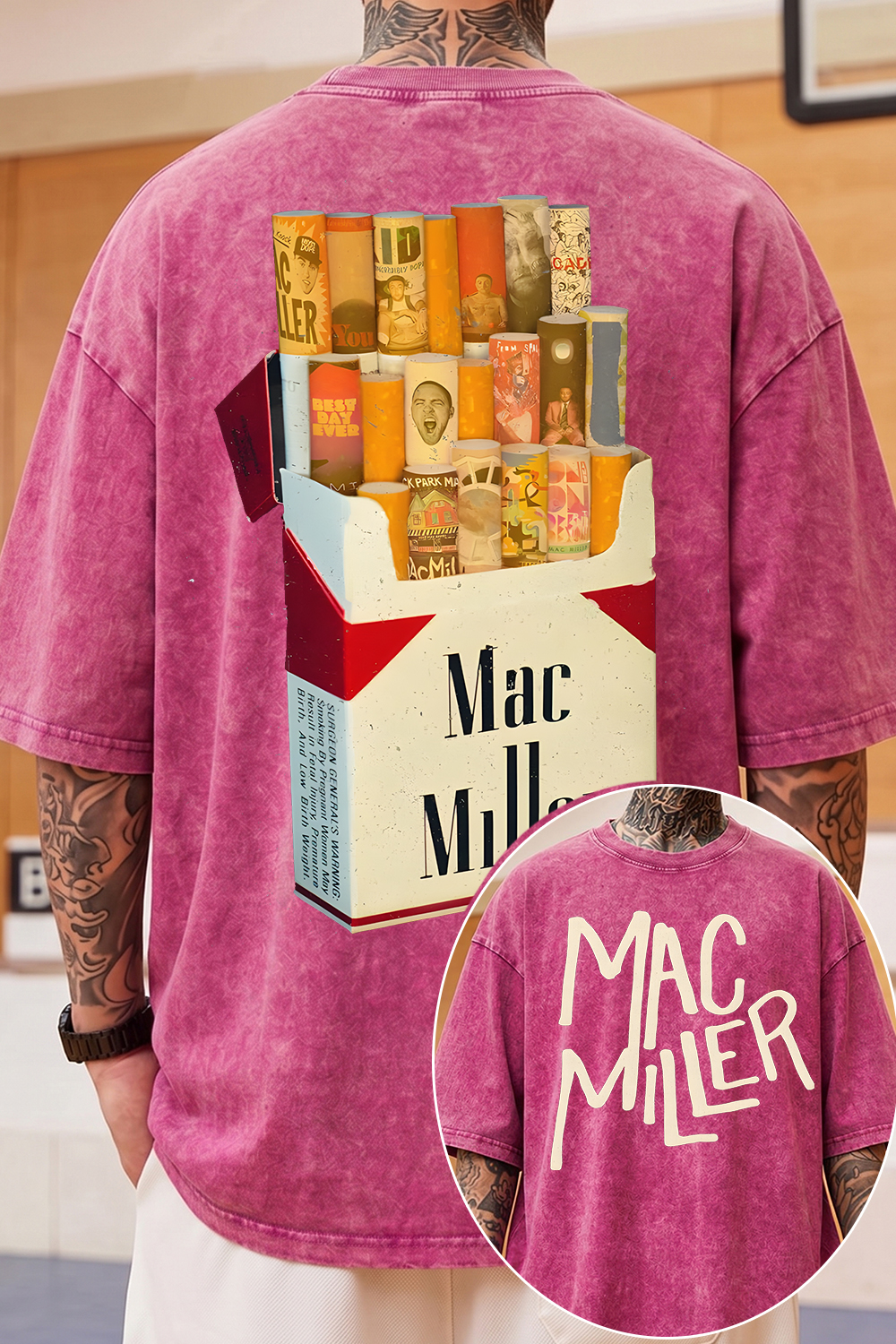 Mac Miller Washed Cotton Tee