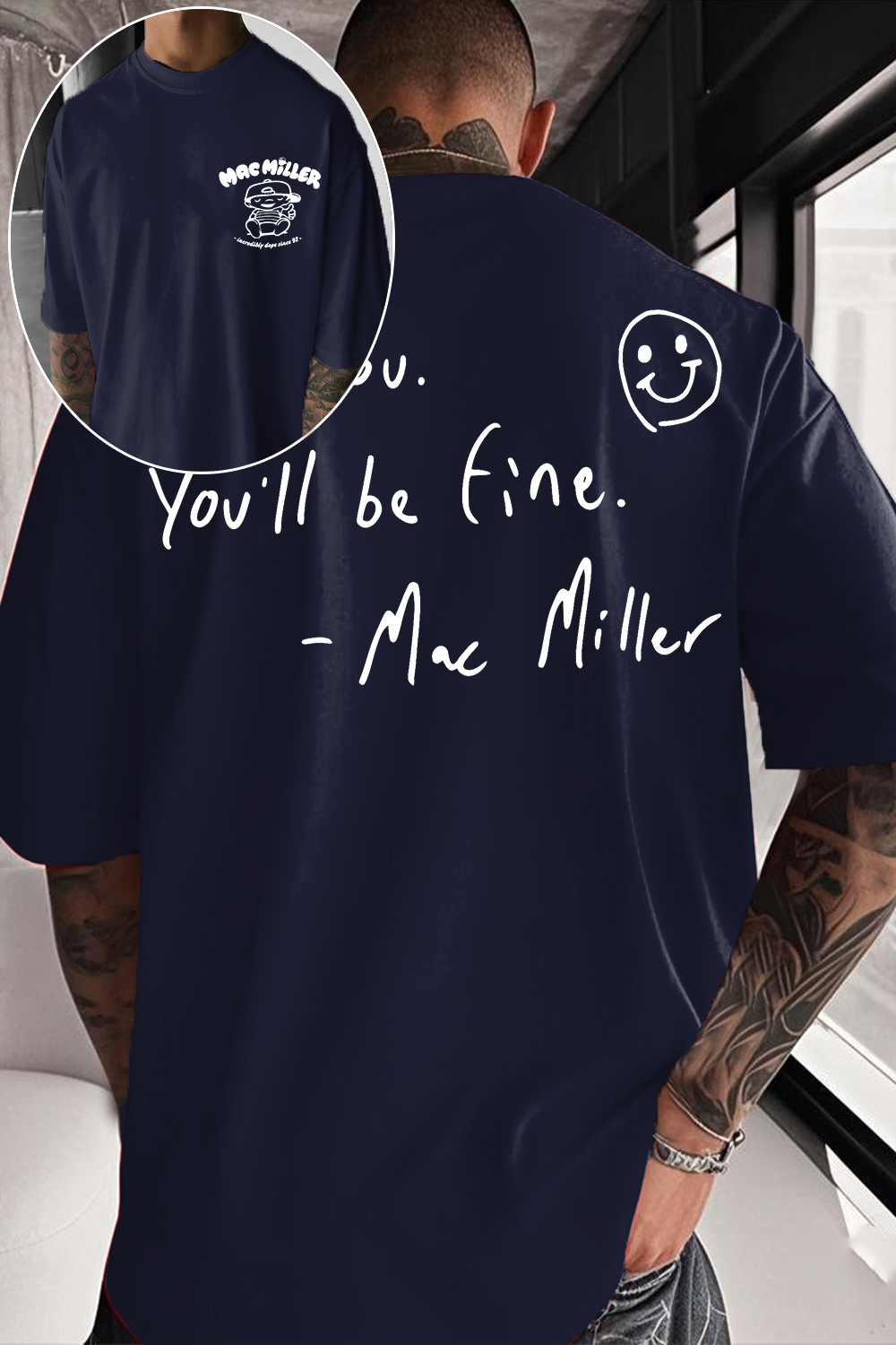 Mac Miller Be You You'll Be Fine Tee