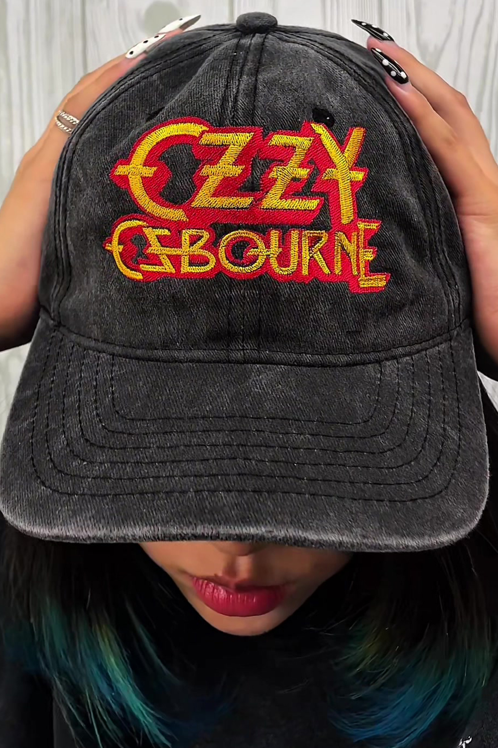 Ozzyosbourne Embroidery Hat