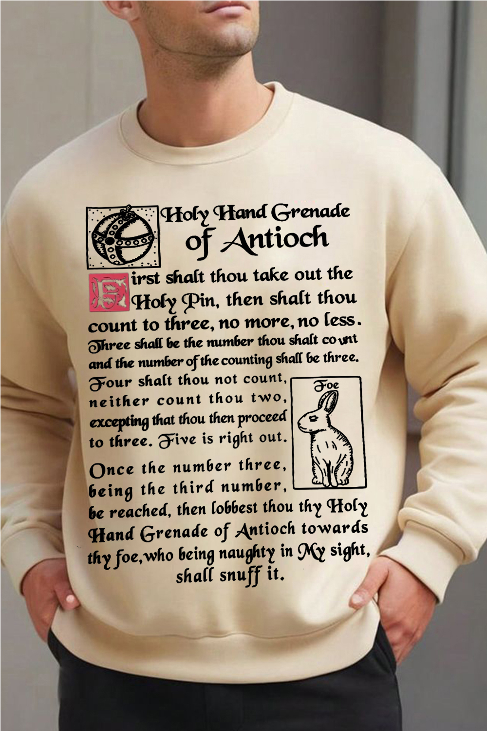 1 2 … 5 🤣 Montypython Sweatshirt
