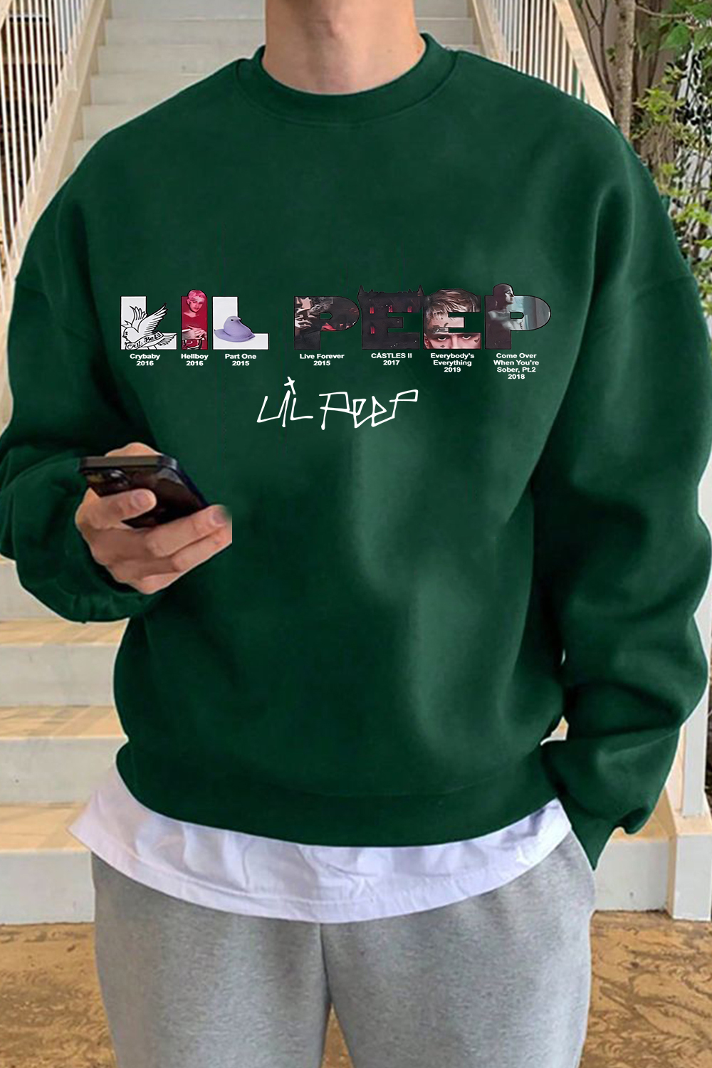 lilpeep long sleeve sweatshirt