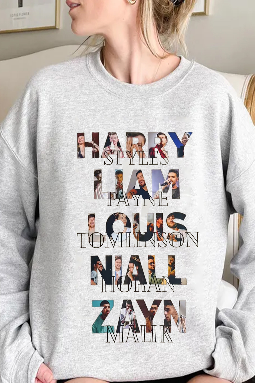 onedirection fans funny sweatshirt for women