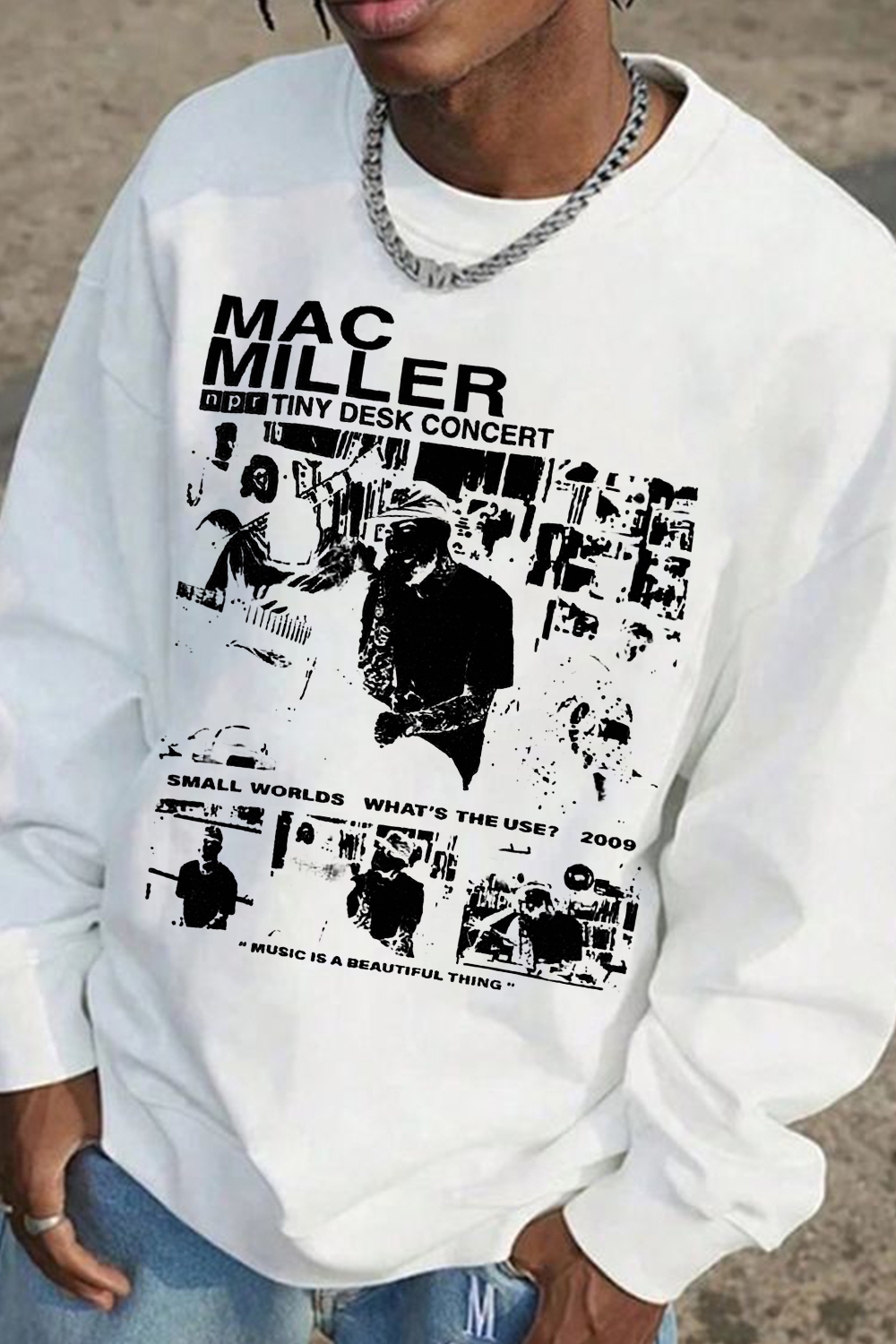 macmiller long sleeve sweatshirt