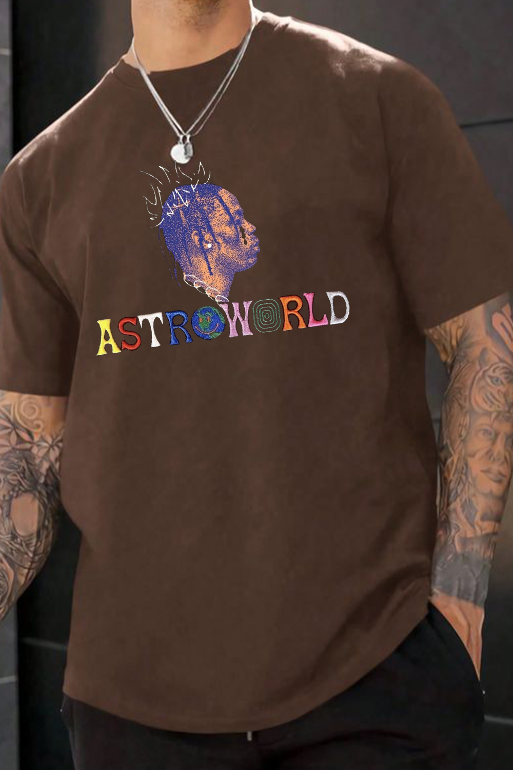 ASTRWORLD crew neck t-shirt
