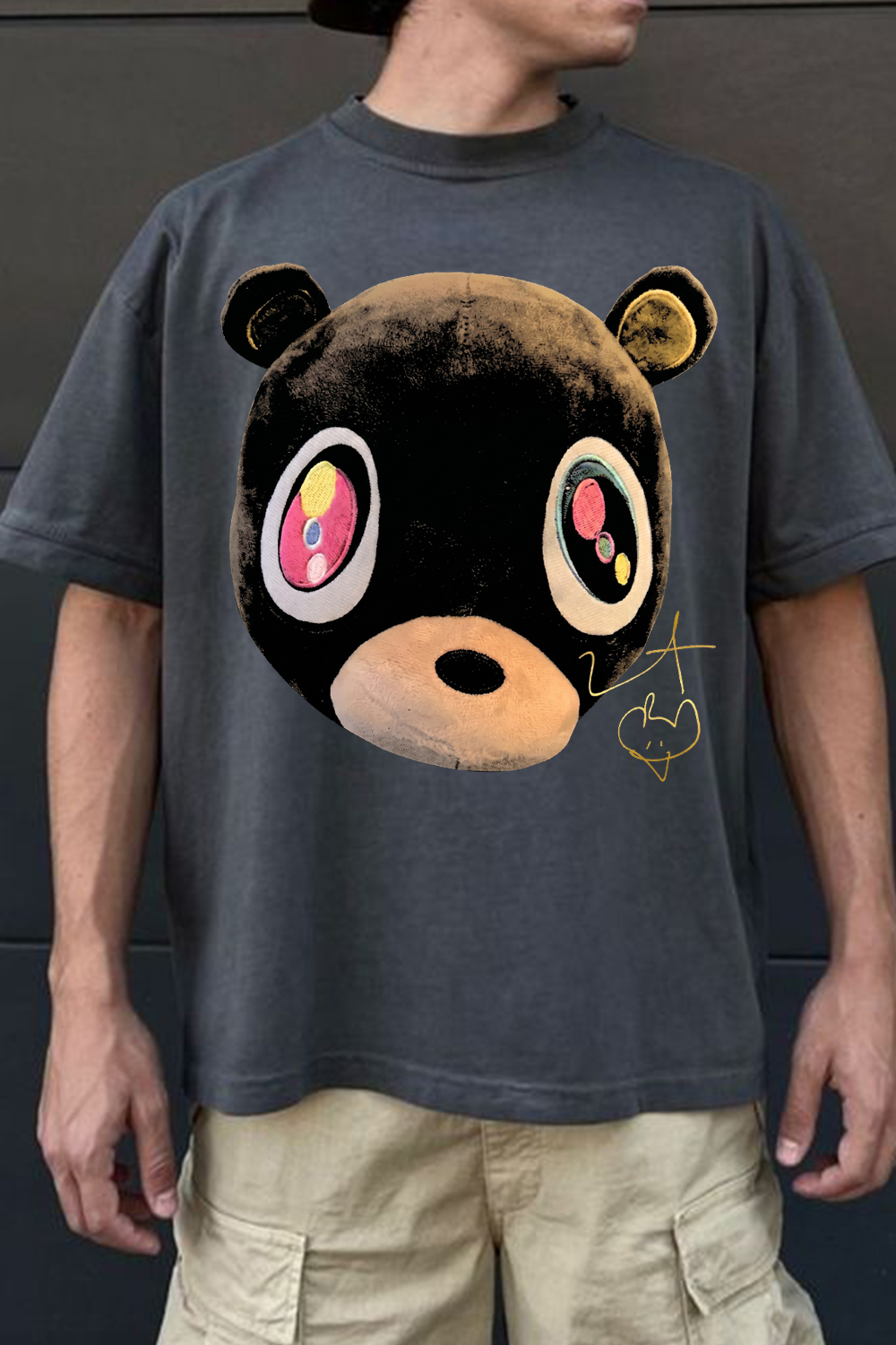 Kanye Graduation Bear Face T-Shirt