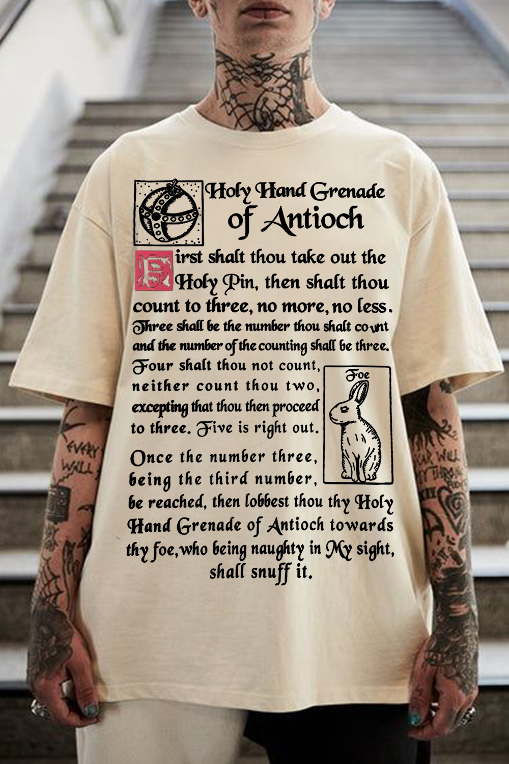1 2 … 5 🤣 Montypython Tee