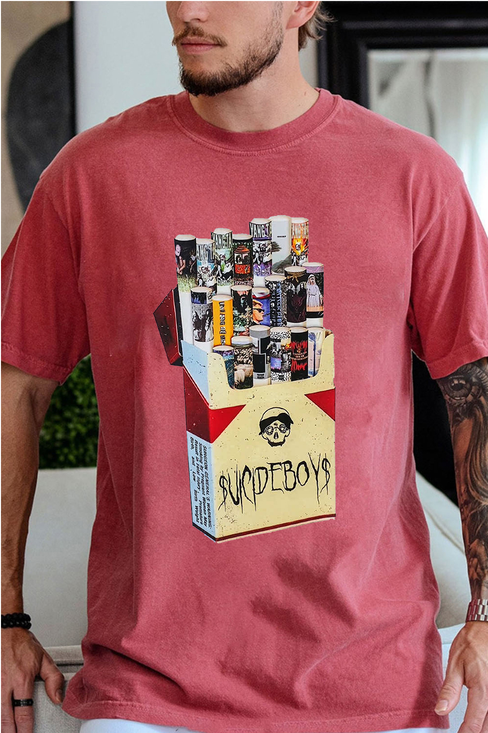 $uicideboy$ personalized print men's short-sleeved T-shirt