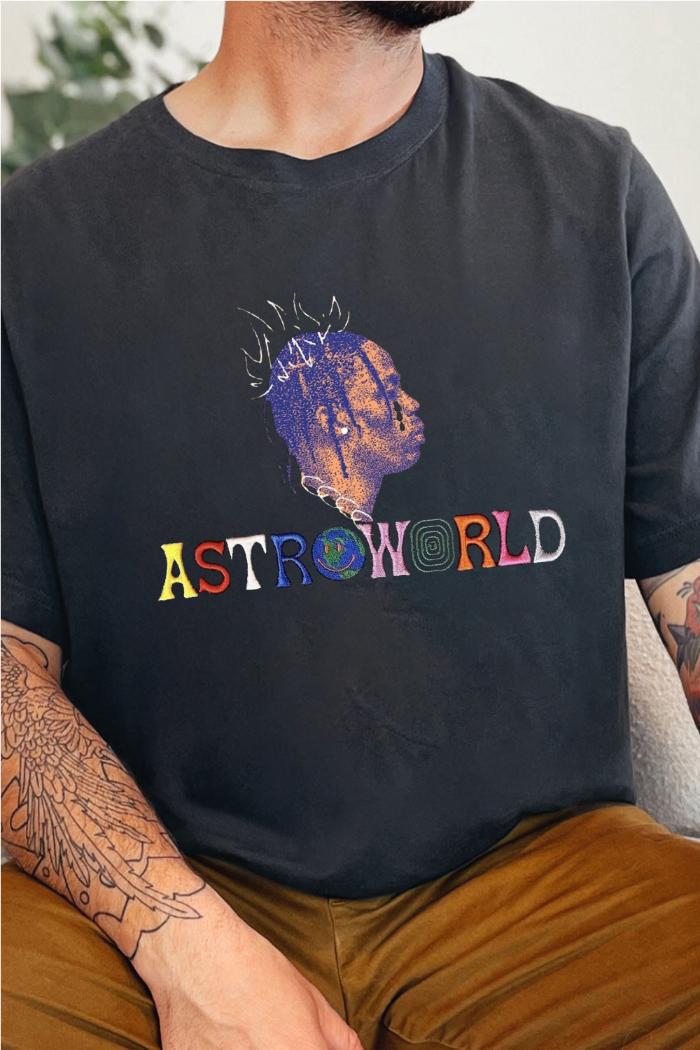 ASTRWORLD crew neck t-shirt