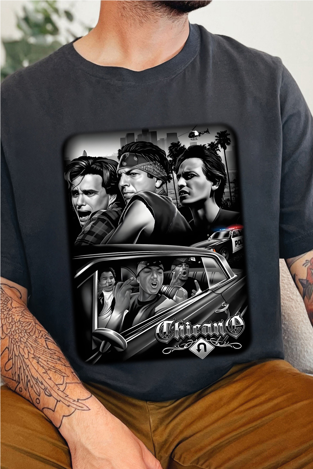 Chicano U Turn T Shirt