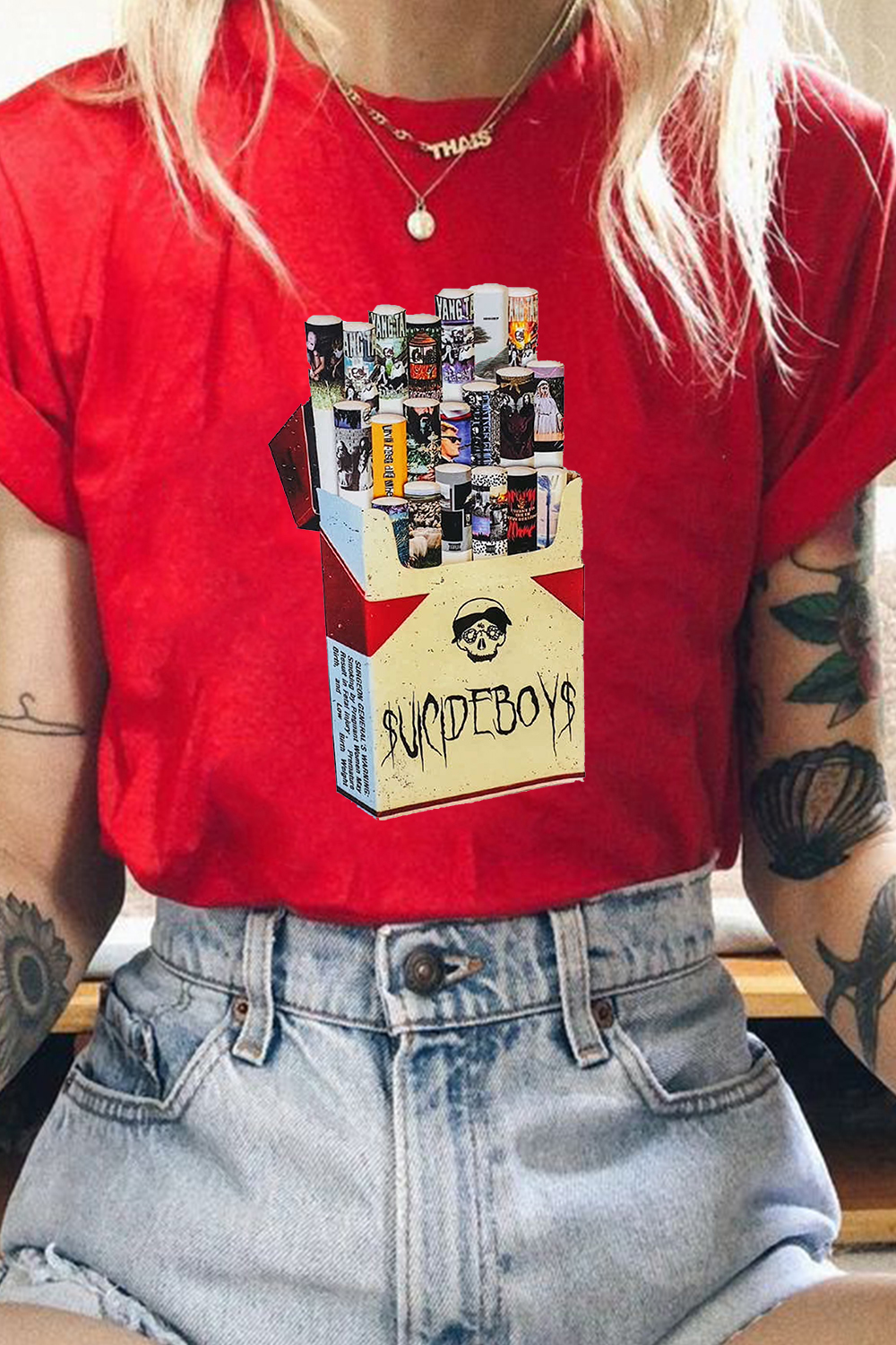 $uicideboy$ Personalized printed short-sleeved T-shirt