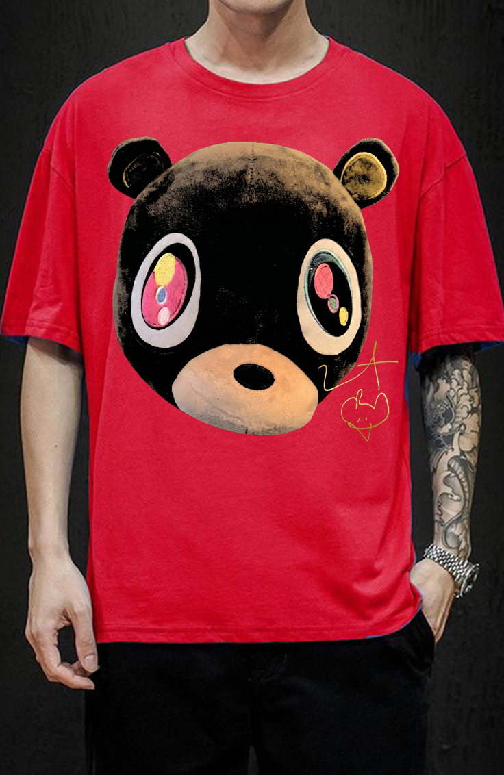 Kanye Graduation Bear Face T-Shirt