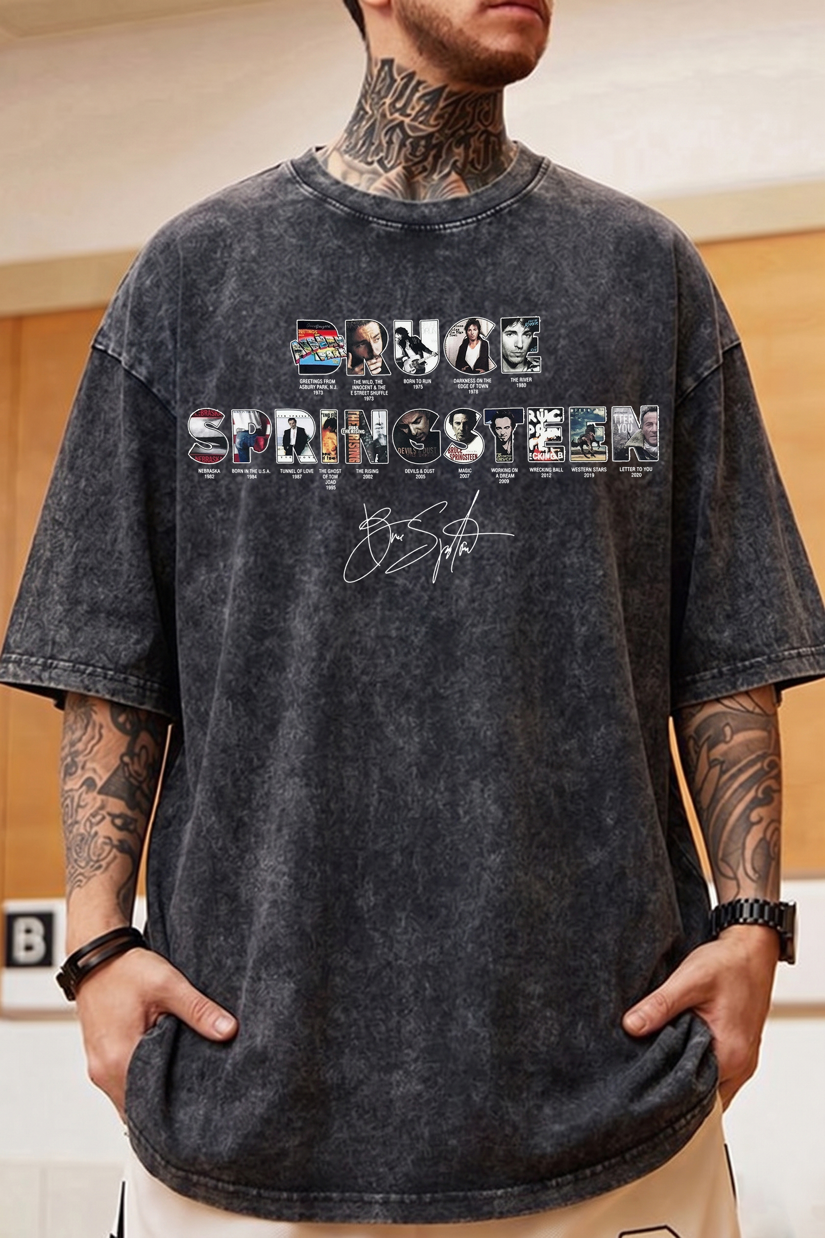 Bruce Springsteen Washed Cotton Shirt