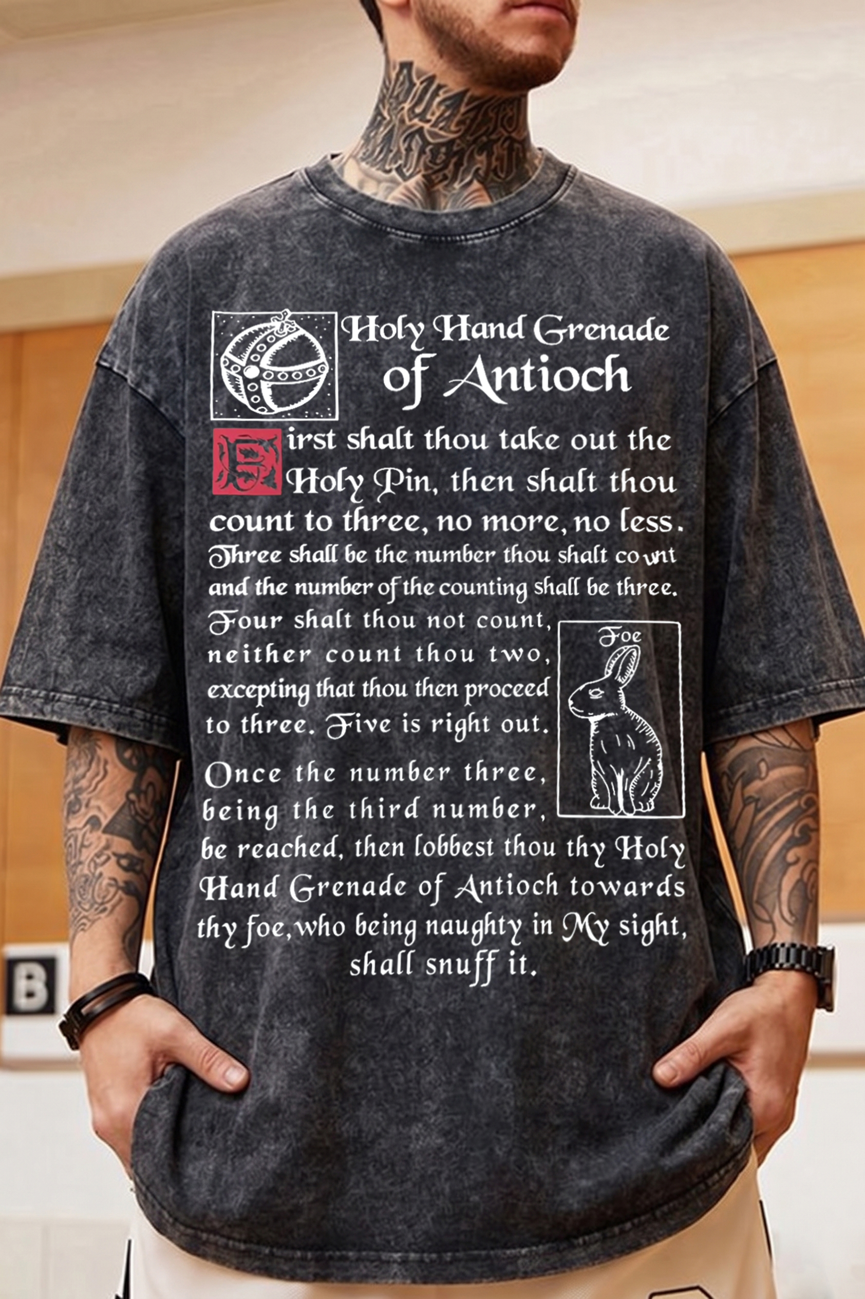 1 2 … 5 🤣 Montypython Washed Cotton Tee