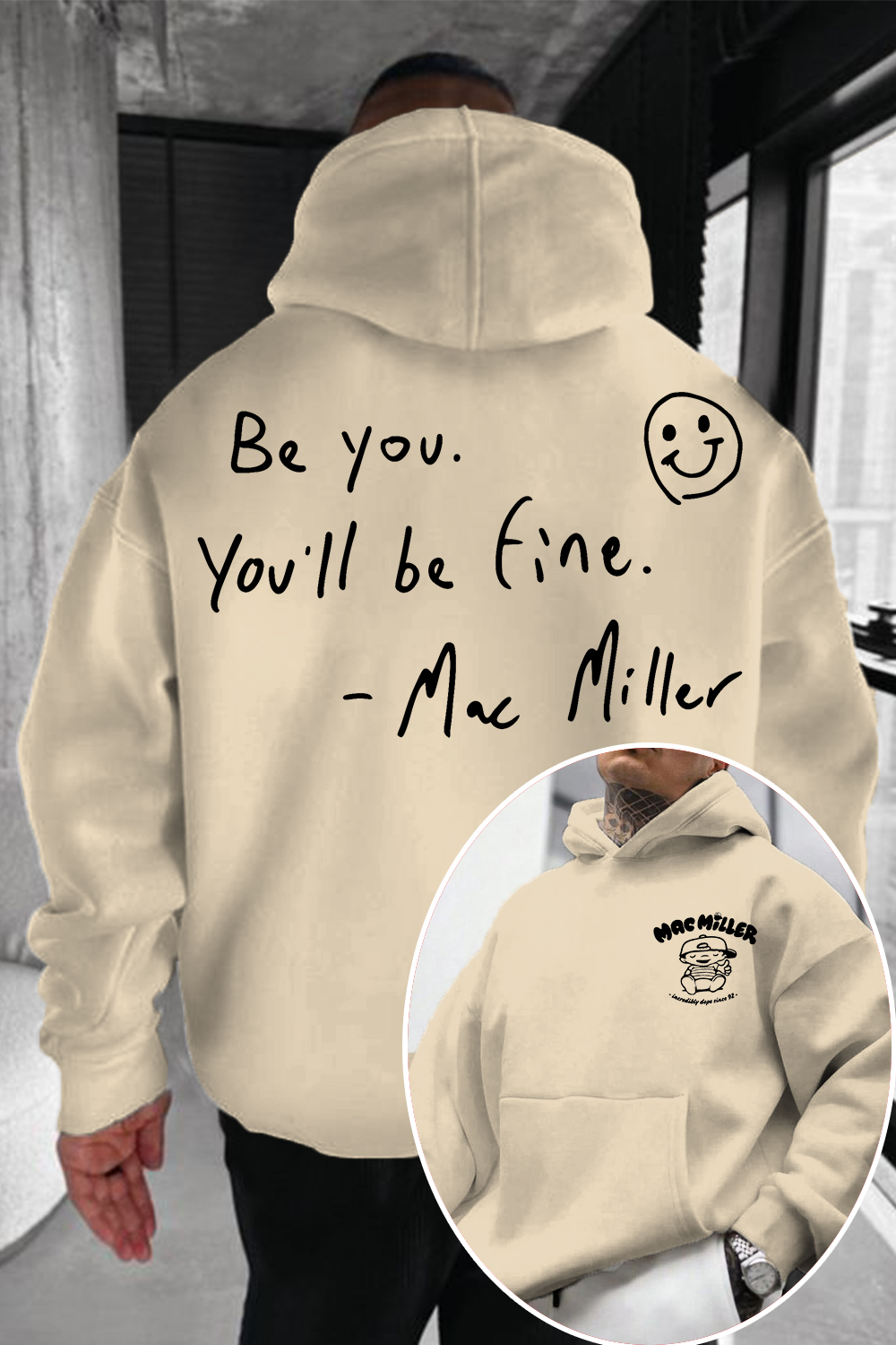 Mac Miller Be You You'll Be Fine Hoodie