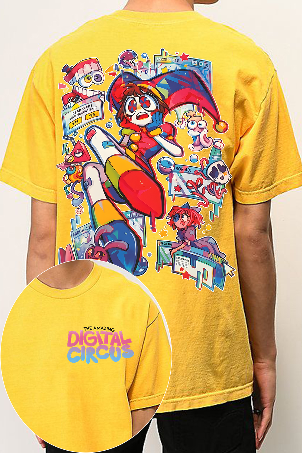 The Amazing Digital Circus Men's T-Shirt