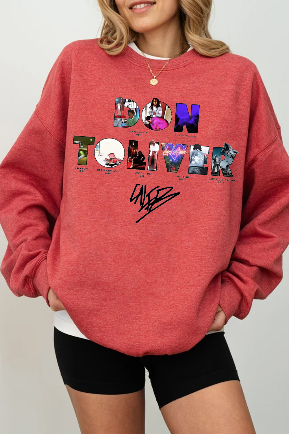 Don Toliver Albums Crew Neck Sweatshirt