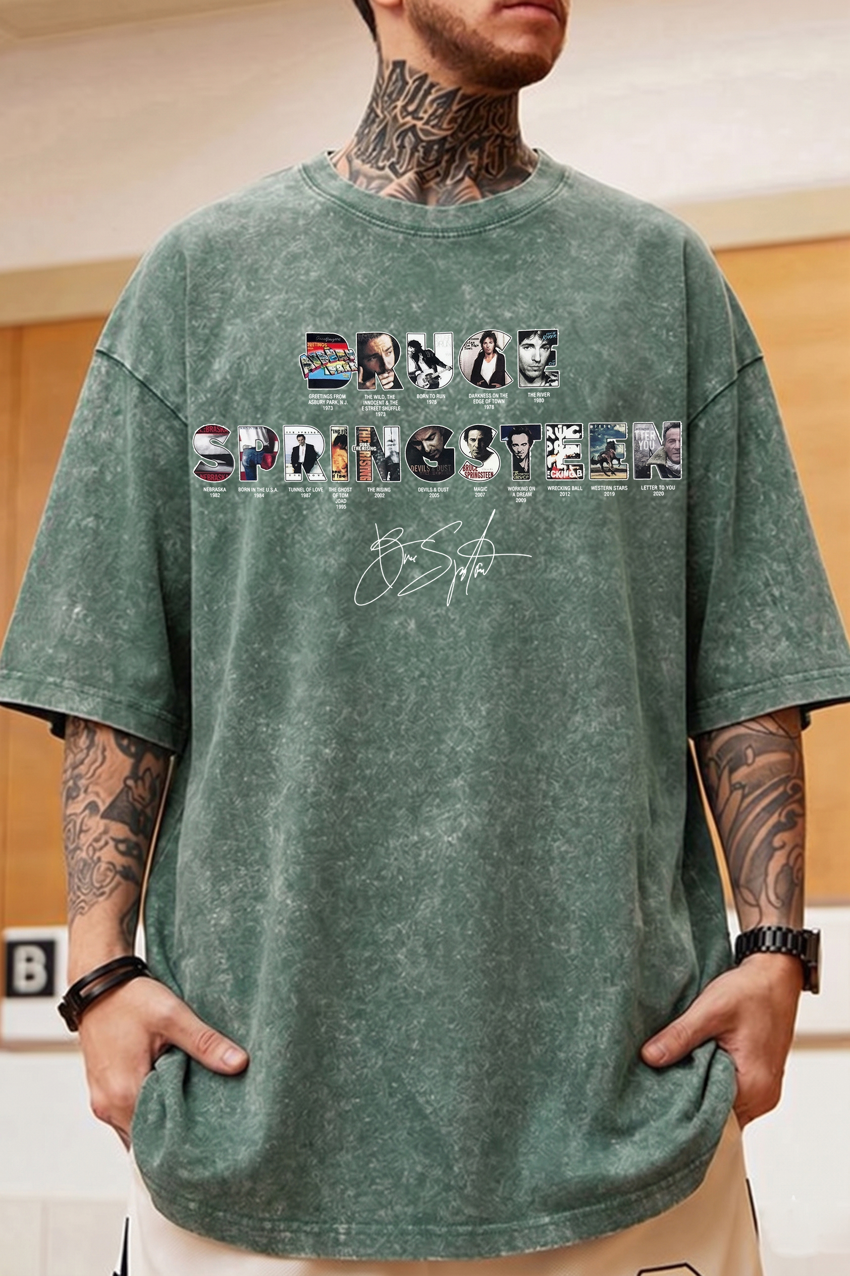 Bruce Springsteen Washed Cotton Shirt