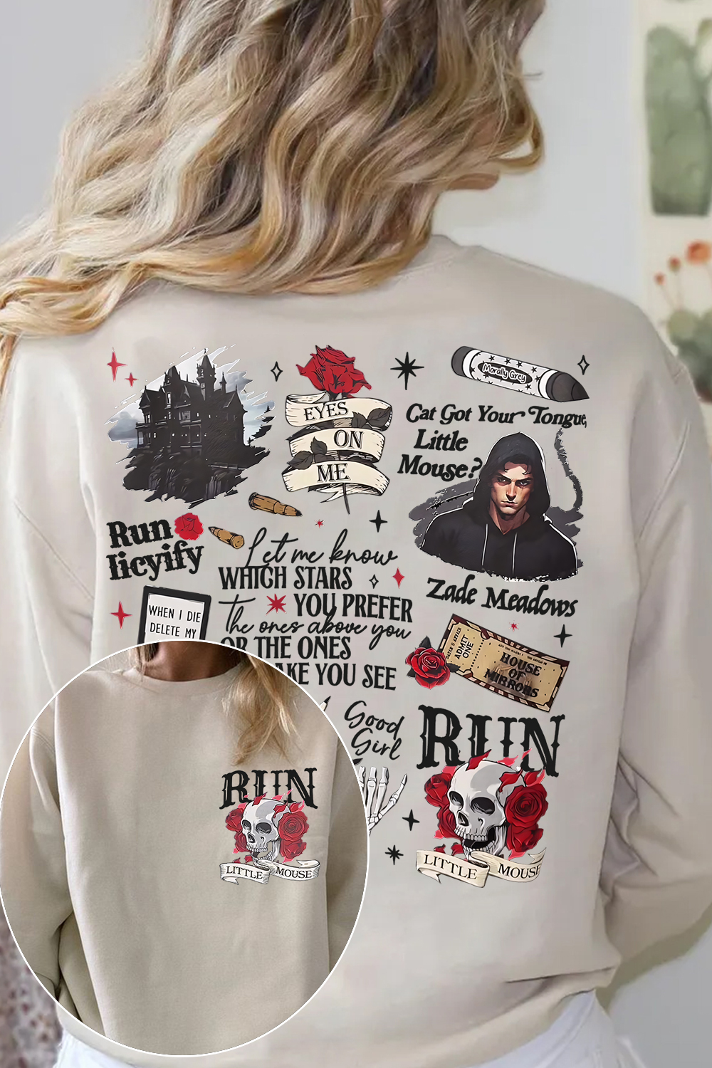 darkromance women's sweatshirt