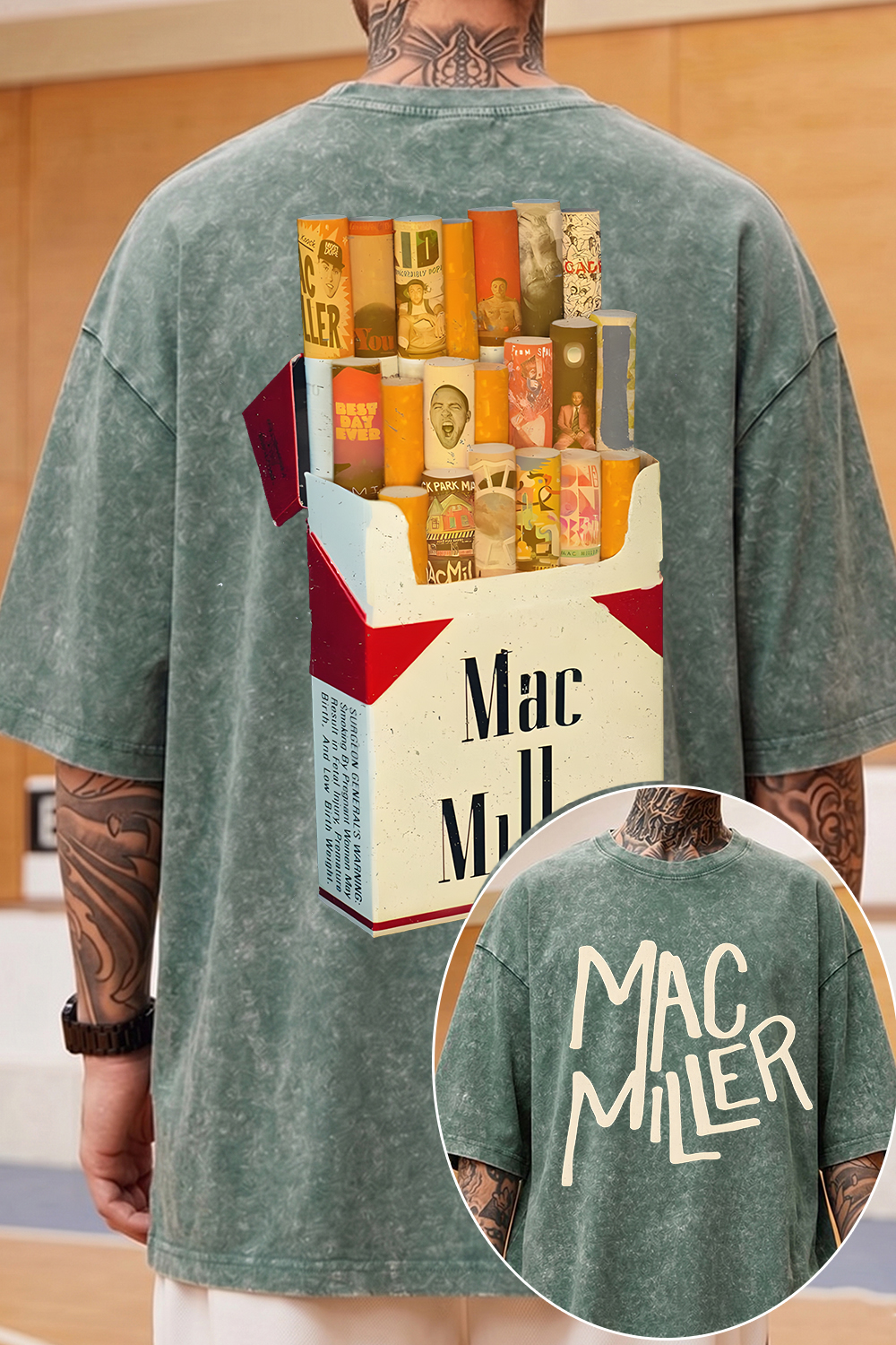 Mac Miller Washed Cotton Tee