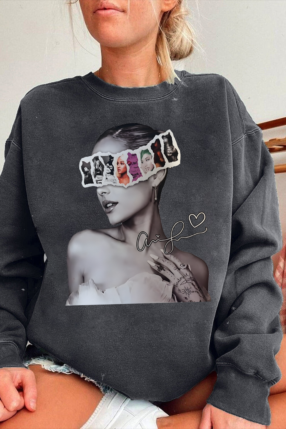Ariana Signature Vintage Sweatshirt