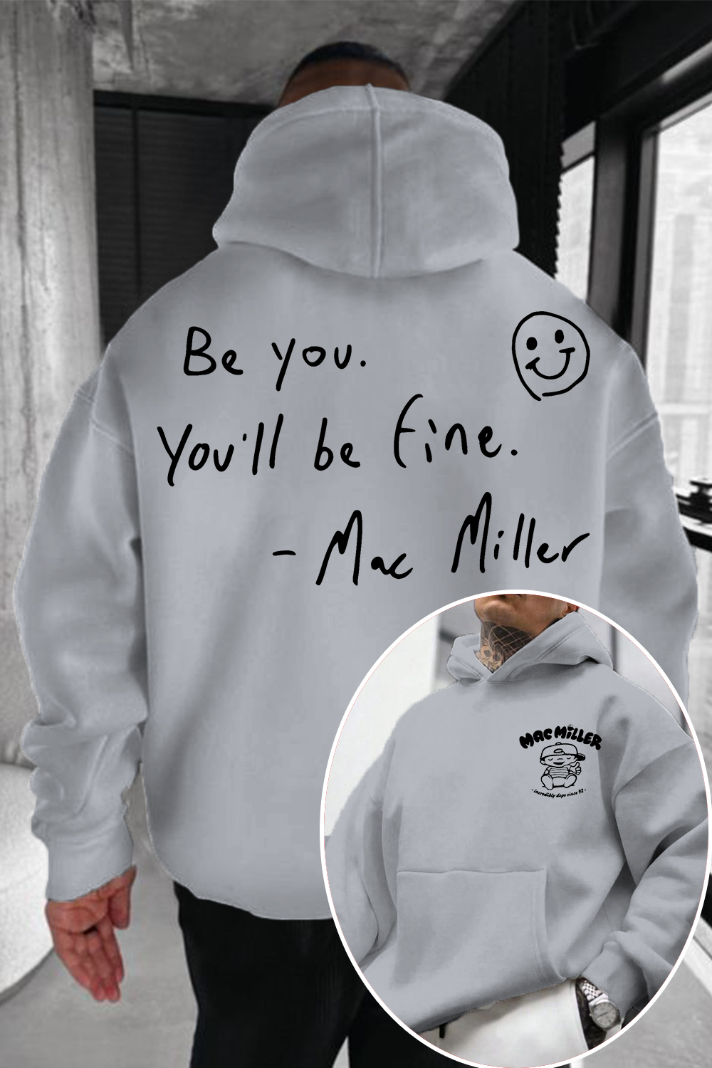 Mac Miller Be You You'll Be Fine Hoodie