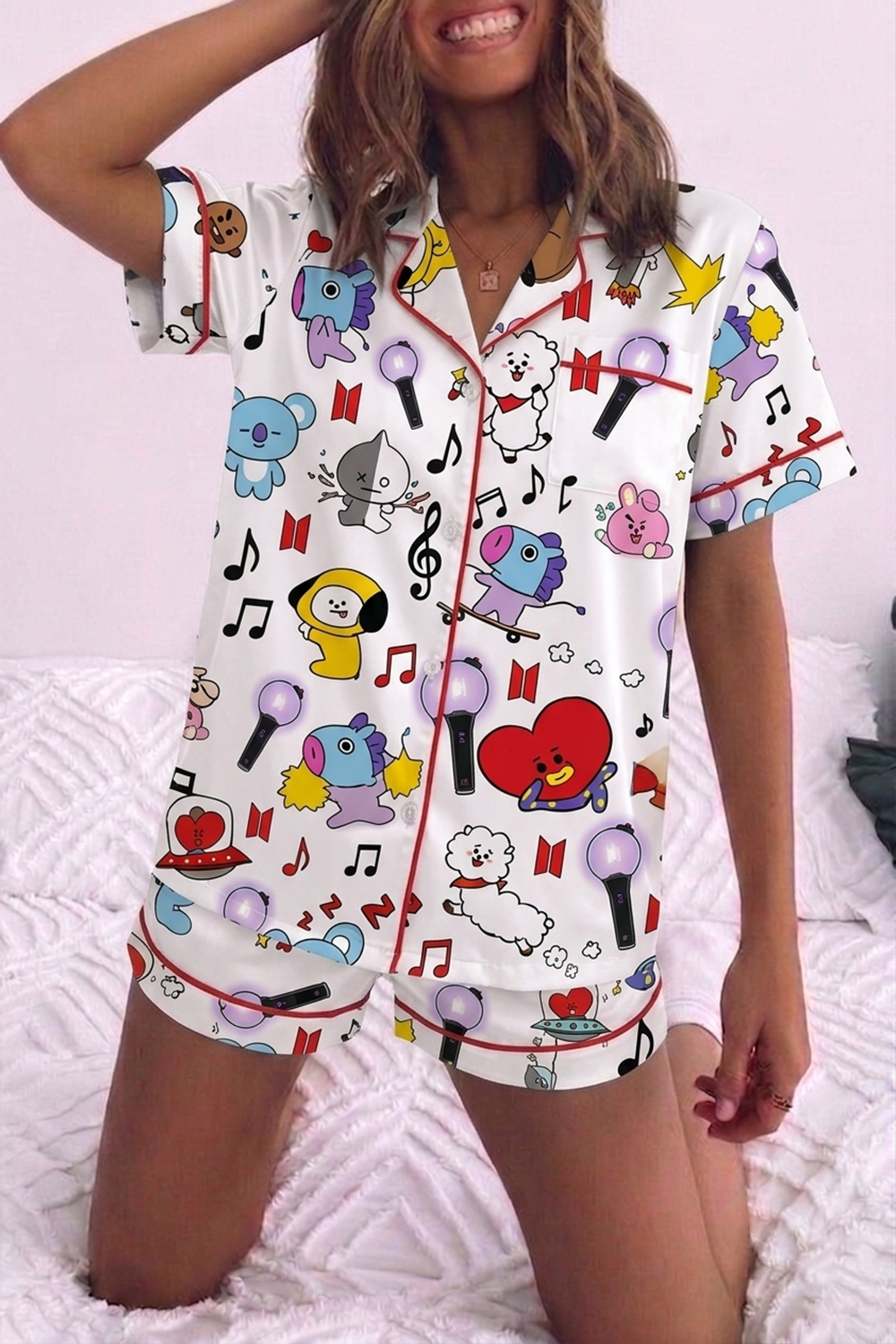 BTS Fans Pajamas Set