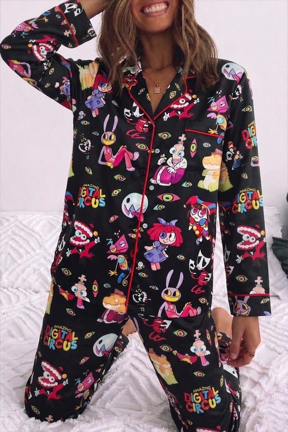 The Digital Circus Pajamas Set