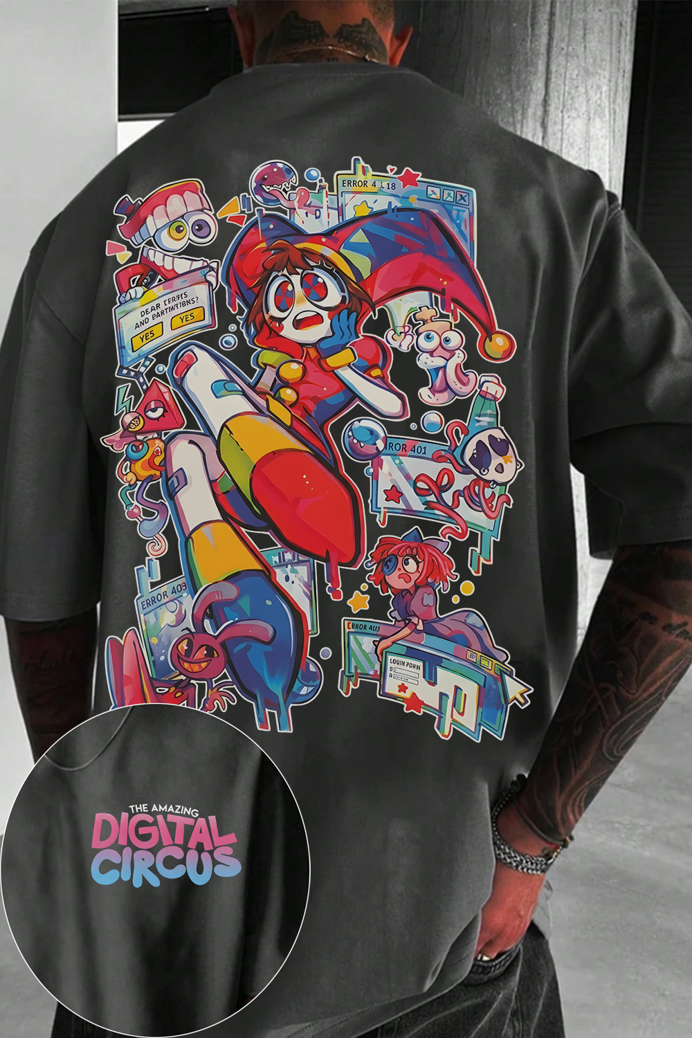 The Amazing Digital Circus Men's T-Shirt