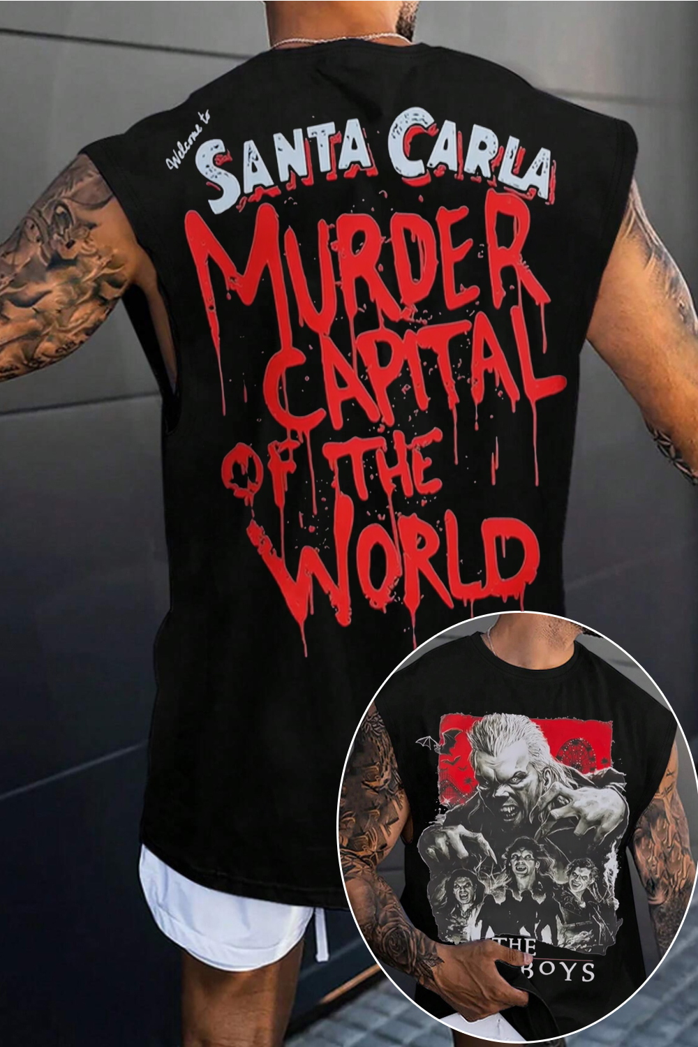 thelostboys Men's vest