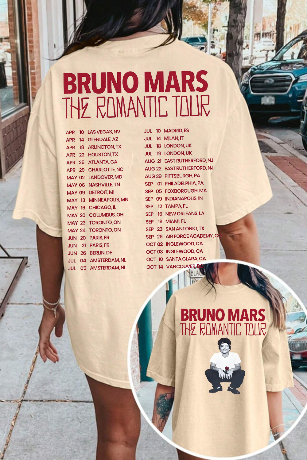 Bruno Mars Concert Women's Tee