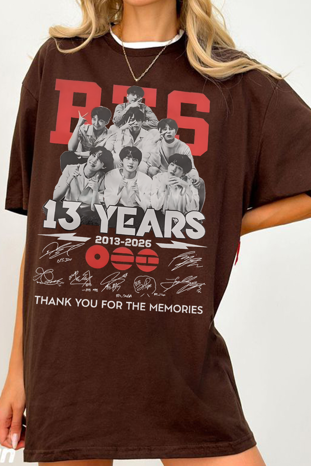 BTS 13 Years Shirt