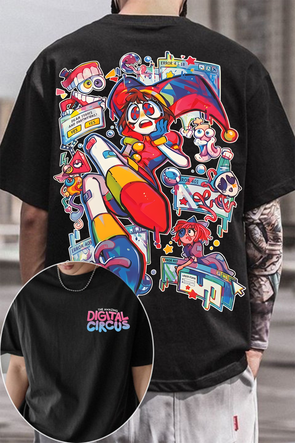 The Amazing Digital Circus Men's T-Shirt