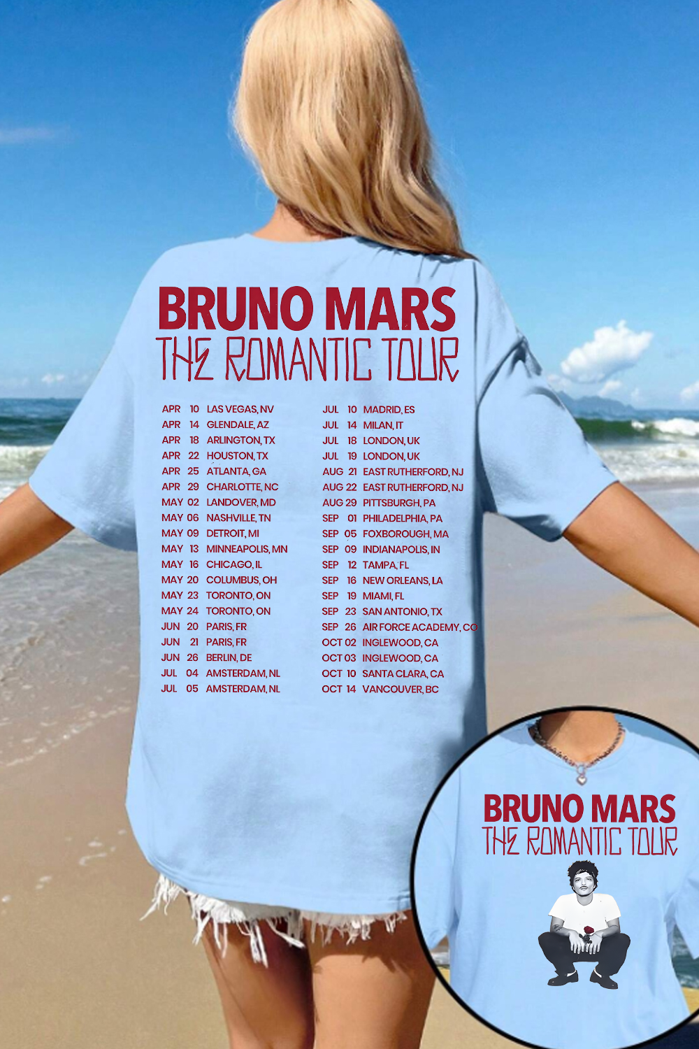 Bruno Mars Concert Women's Tee