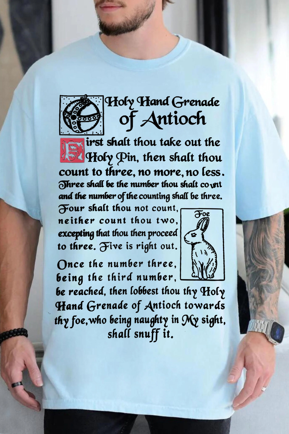 1 2 … 5 🤣 Montypython Tee