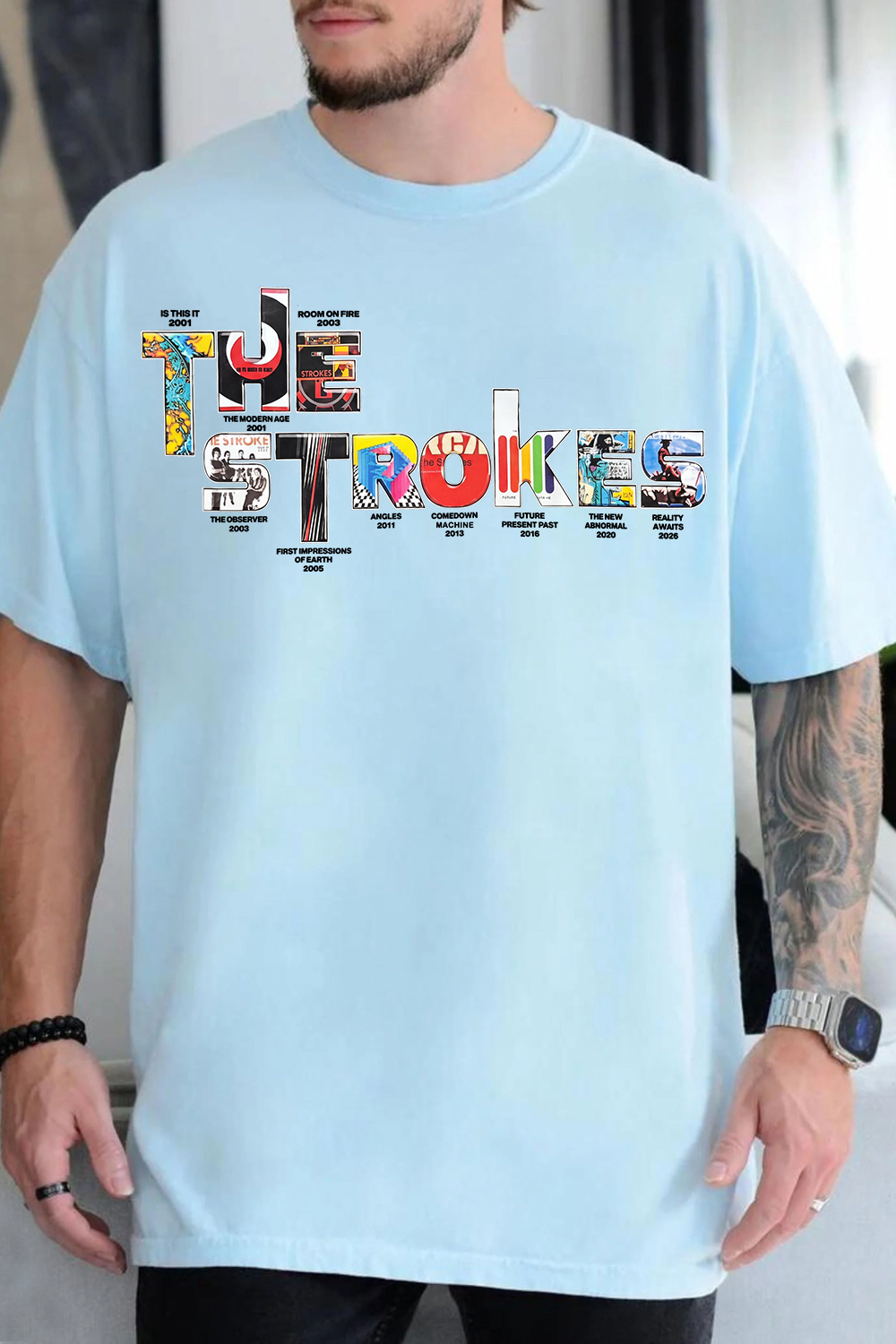 The Strokes’S Fan Tee