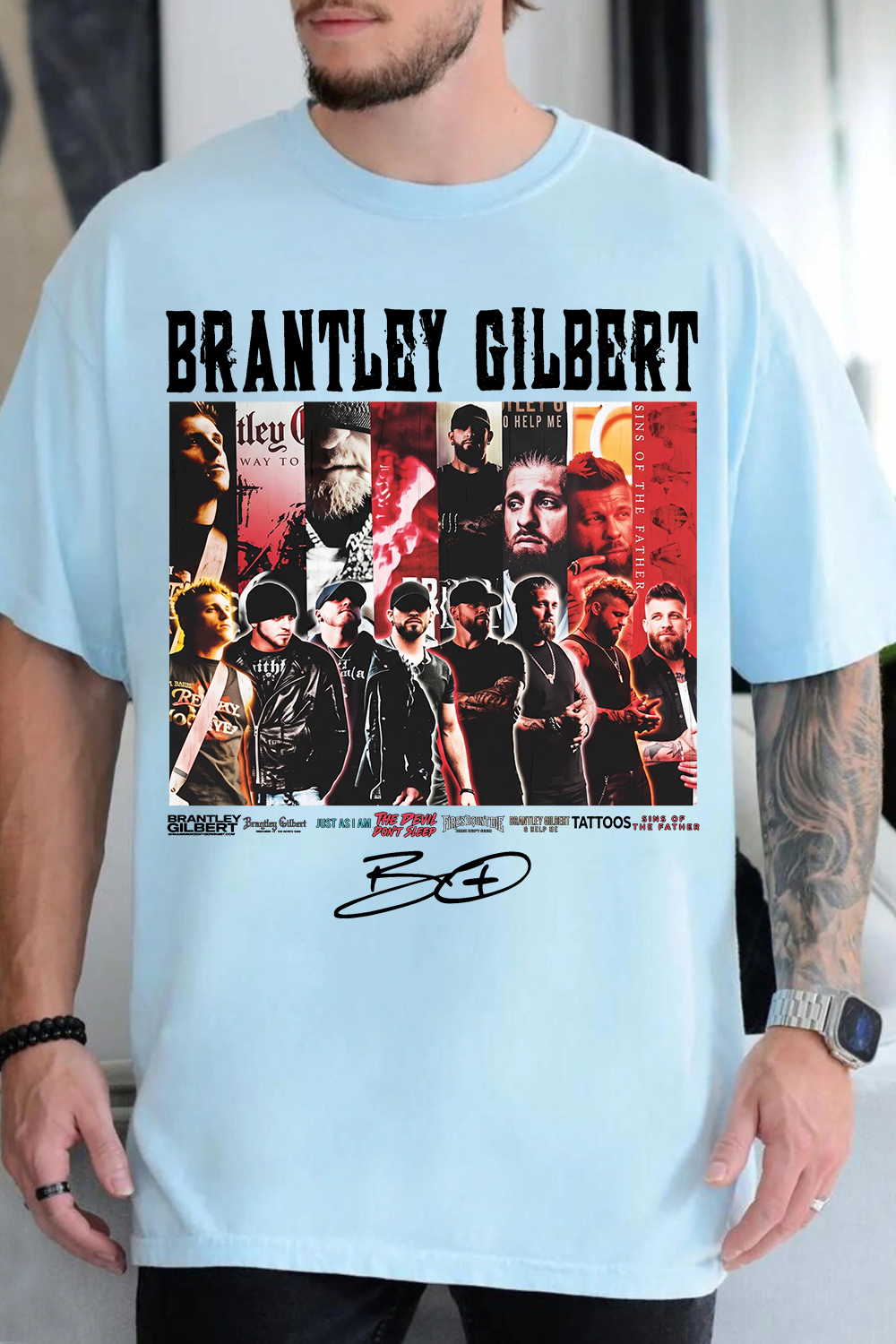 Brantley Gilbert Album ❤️‍🔥Tee