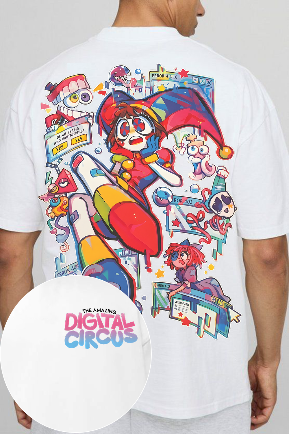 The Amazing Digital Circus Men's T-Shirt